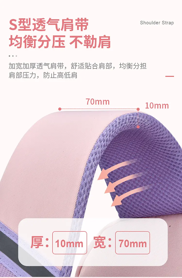 (Wholesale), school bag, capacious shoulder bag, water repellent children's backpack — chobi 6