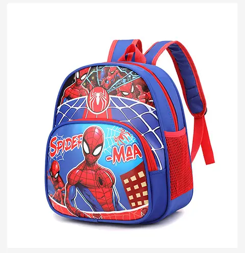 Cartoon handheld school bag, children's backpack, 3-5 years, spine protection — chobi 15