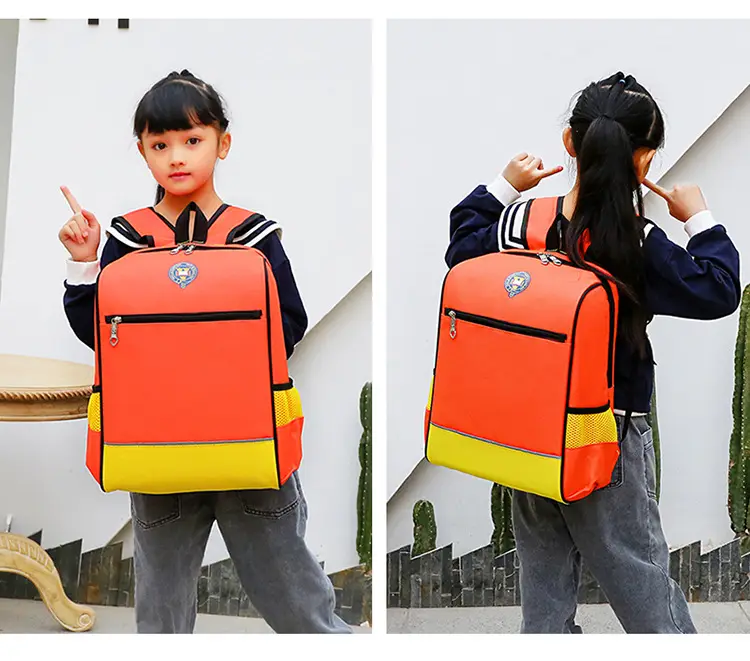 School bag, backpack, British style, with your logo imprint — chobi 13
