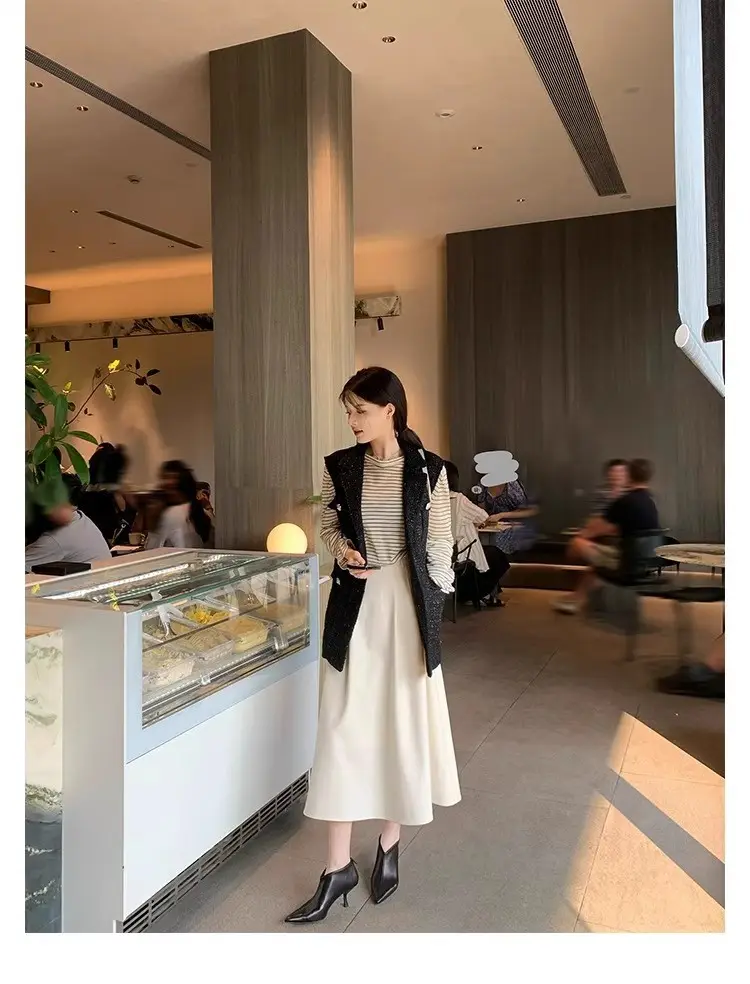 Elegant high heels pointed-toe stiletto heels, universal demi-season low boots, (Physicals), french style — chobi 37