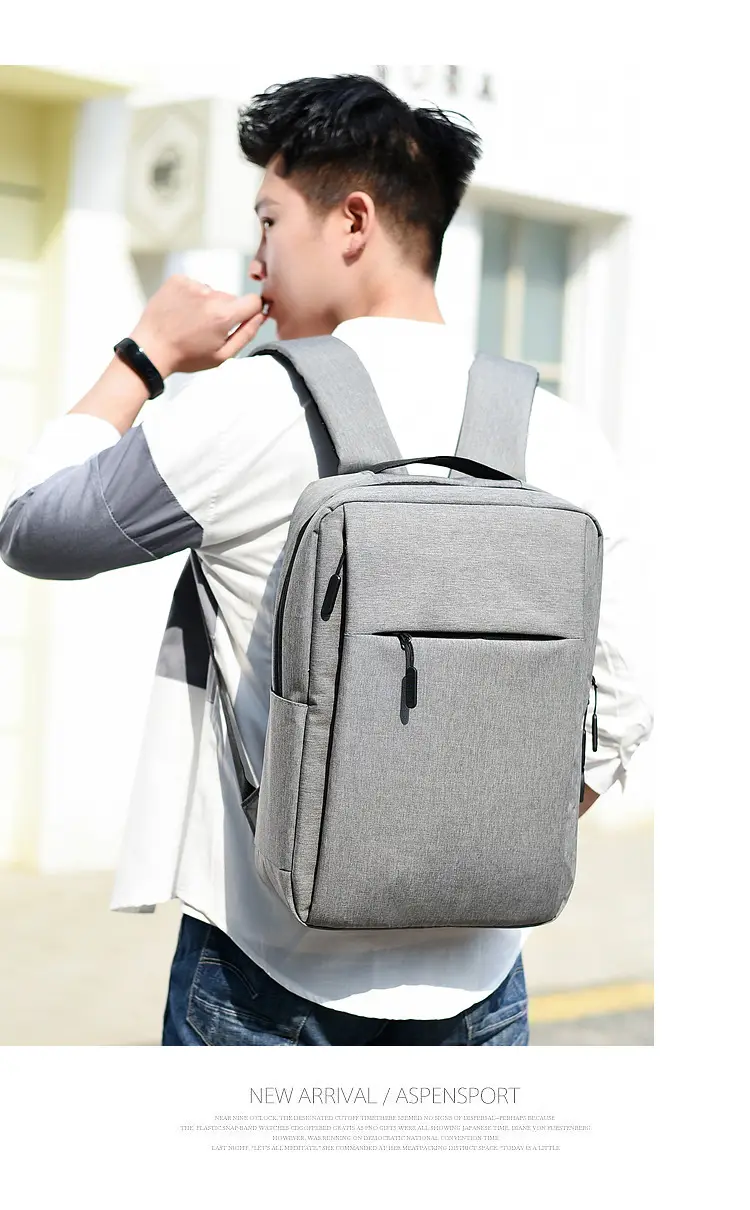 (Cross-border trading), laptop charging, backpack for men and women for leisure, with your logo imprint, business version, Birthday gift, worn on the — chobi 14