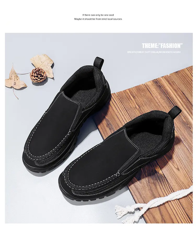 (Cross-border trading), (Wholesale), men's autumn casual lightweight comfortable loafers, trend of season, plus size — chobi 28