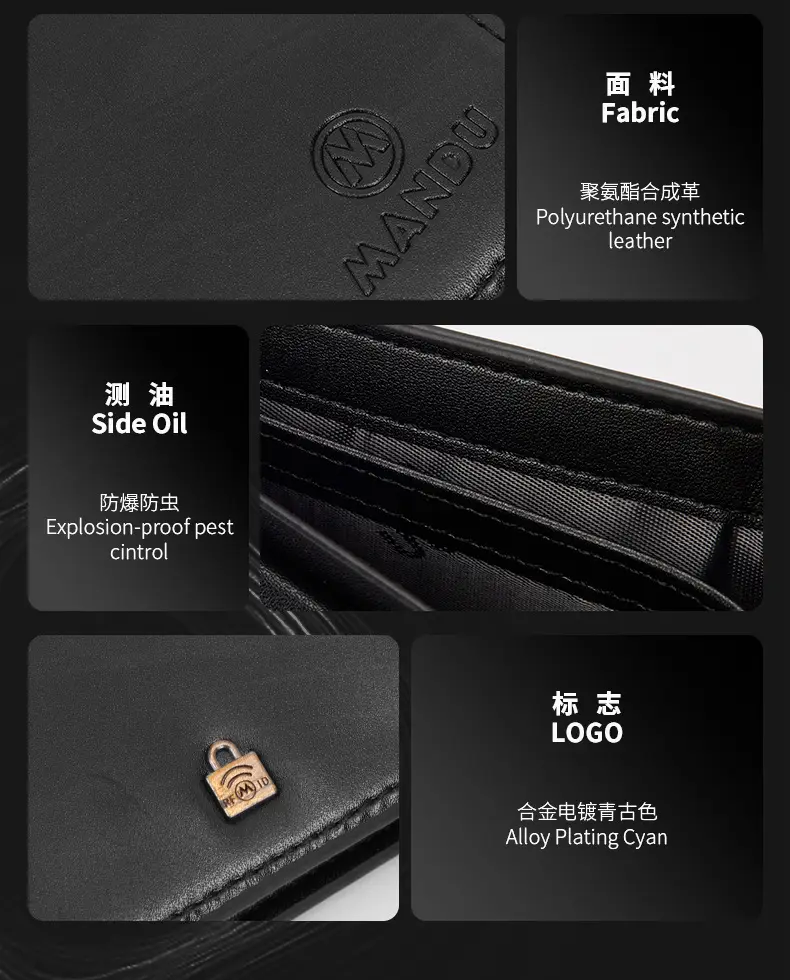 (Cross-border trading), men's fashionable capacious wallet, high-quality style — chobi 15