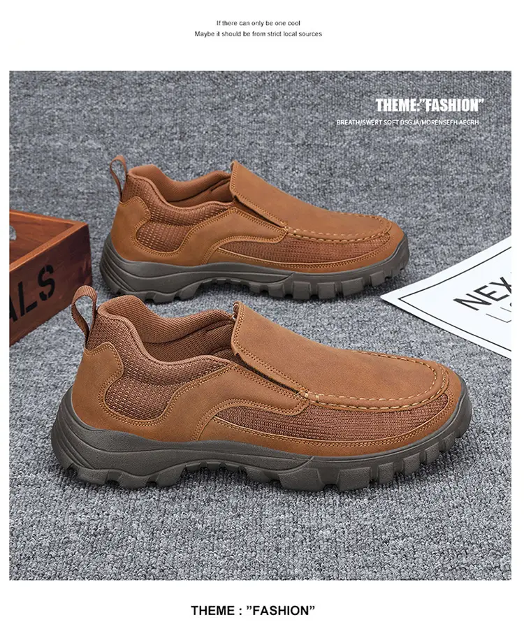 (Cross-border trading), (Wholesale), men's autumn casual lightweight comfortable loafers, trend of season, plus size — chobi 23