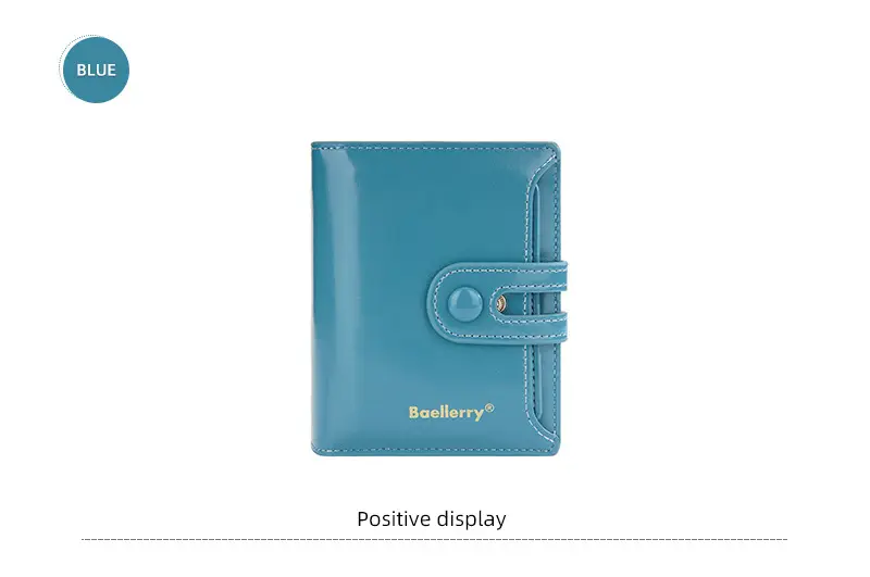 Wallet, shoulder bag, short brand card holder, high-quality style — chobi 17