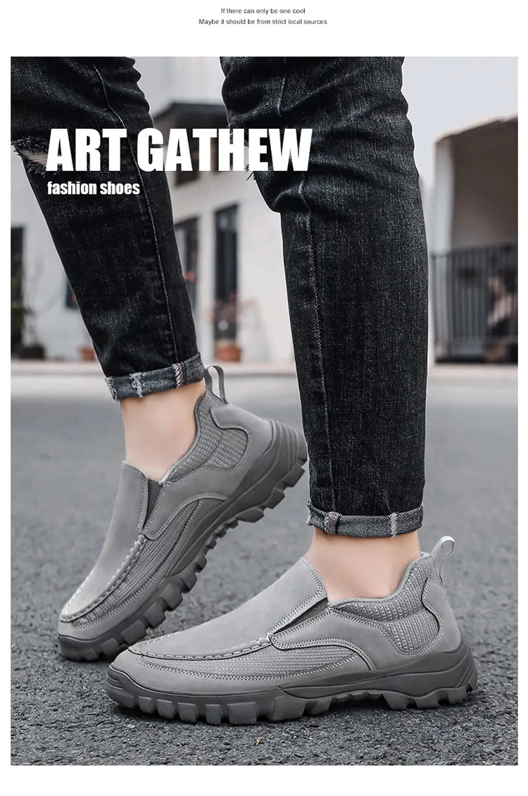 (Cross-border trading), (Wholesale), men's autumn casual lightweight comfortable loafers, trend of season, plus size — chobi 13