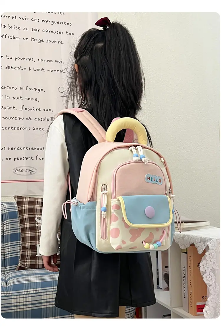 (Cross-border trading), cartoon high quality school bag, trend cute backpack — chobi 24