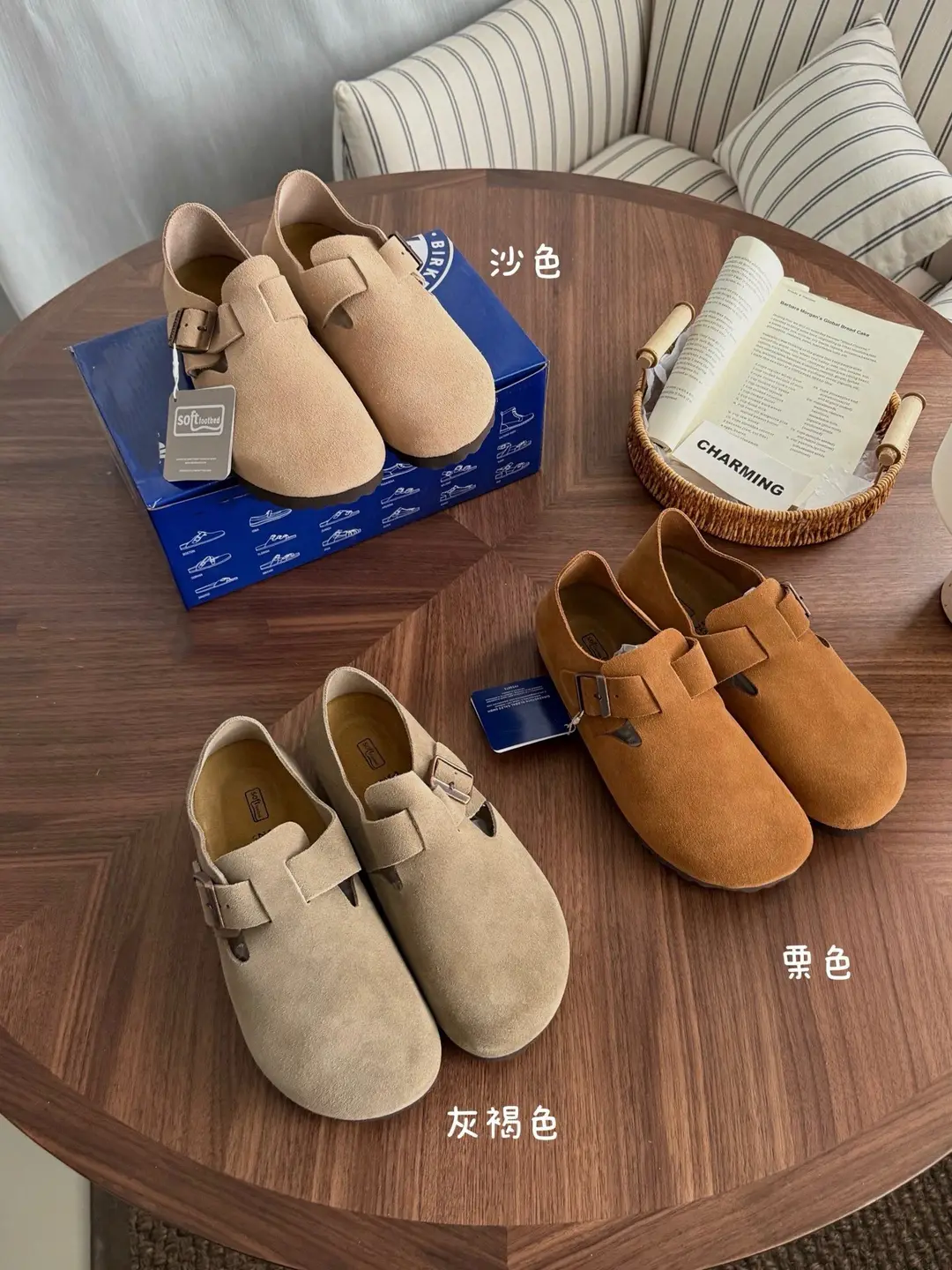 Sandals platform, slippers, suitable for spring and autumn, closed toe, genuine leather, suitable for outdoor wear — chobi 5