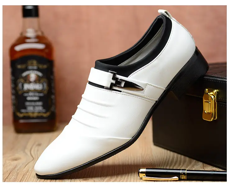 Men's casual footwear for leisure, slip-ons, classic suit jacket, warm shoes, plus size, dropshipping available — chobi 15