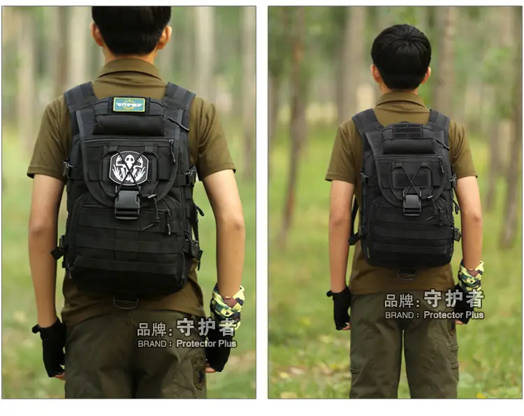 S413-40 liter X7 Arrow Fish Tactic Guardian Guardian Outdoor Backpack Travel Backpack X7 Fish Tactical Pack — chobi 23