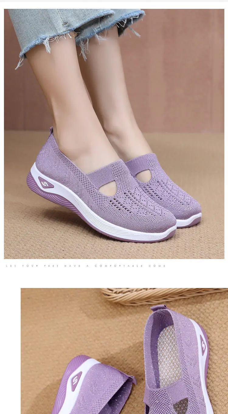 (Cross-border trading), summer casual footwear, women's “mom shoes”, summer 2025, plus size, for middle age — chobi 17