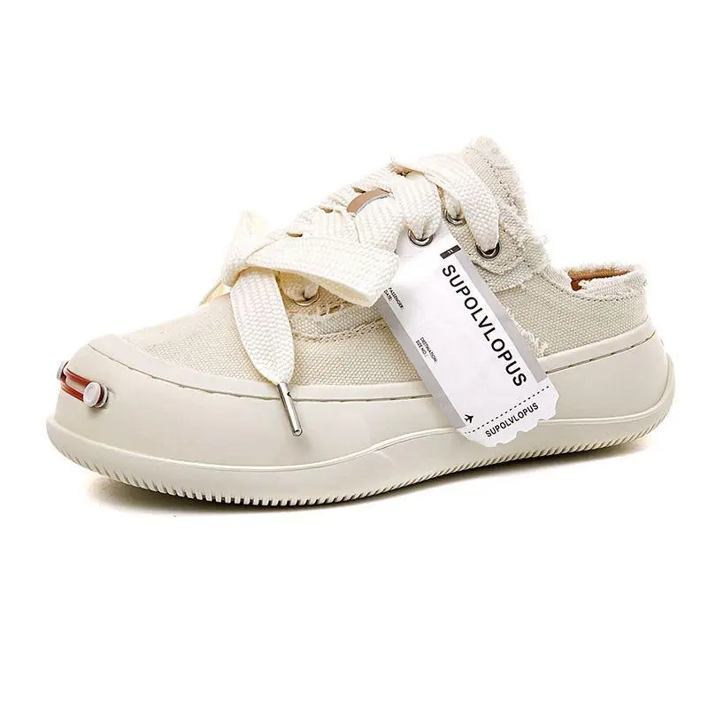 Cloth espadrilles for men and women, demi-season sneakers platform, Collection Year 2026, height increasing — chobi 25