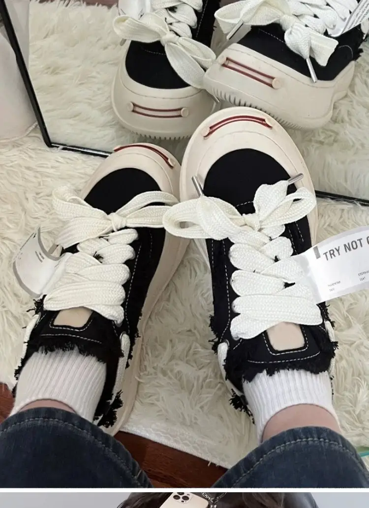 Cloth espadrilles for men and women, demi-season sneakers platform, Collection Year 2026, height increasing — chobi 5