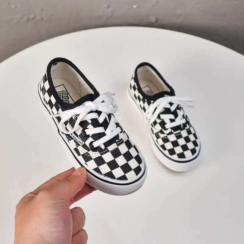 Children's cloth espadrilles, comfortable footwear for men and women, white sneakers, spring 2024 collection, for teenagers, Korean style, family styl — chobi 25