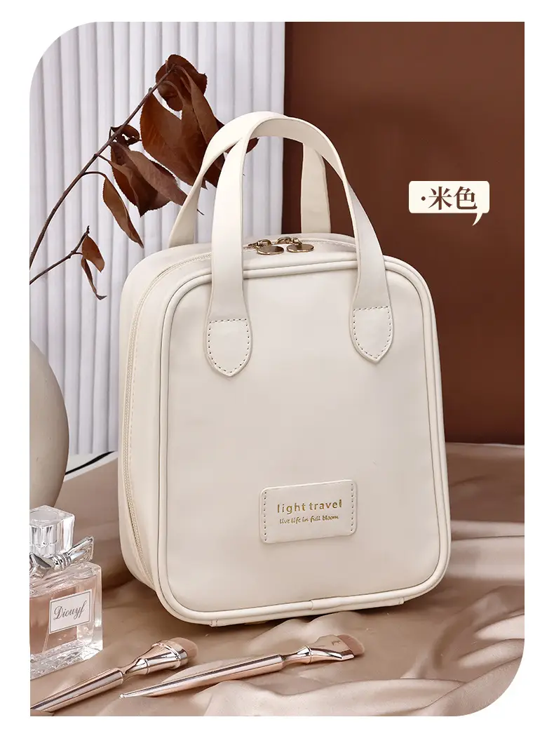 (Cross-border trading), capacious handheld cosmetic bag for traveling, cosmetic brush, organizer bag, high-quality style — chobi 8