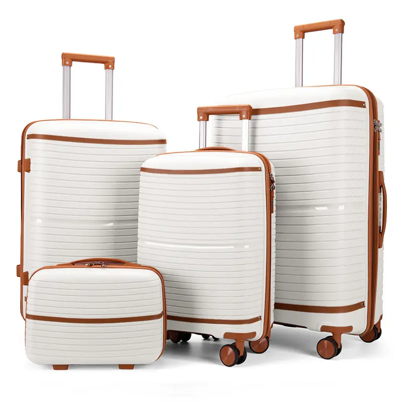 (Cross-border trading), capacious explosion-proof universal suitcase with zipper, 24 inch — chobi 1