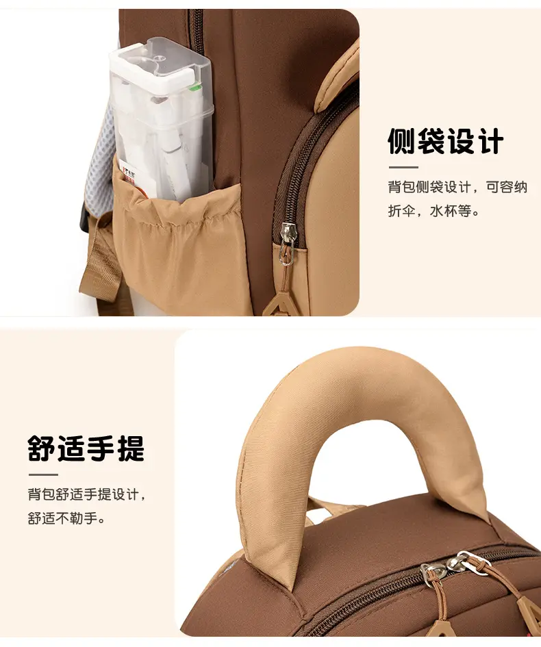 (Cross-border trading), cute children's backpack for men and women for early age, school bag — chobi 10