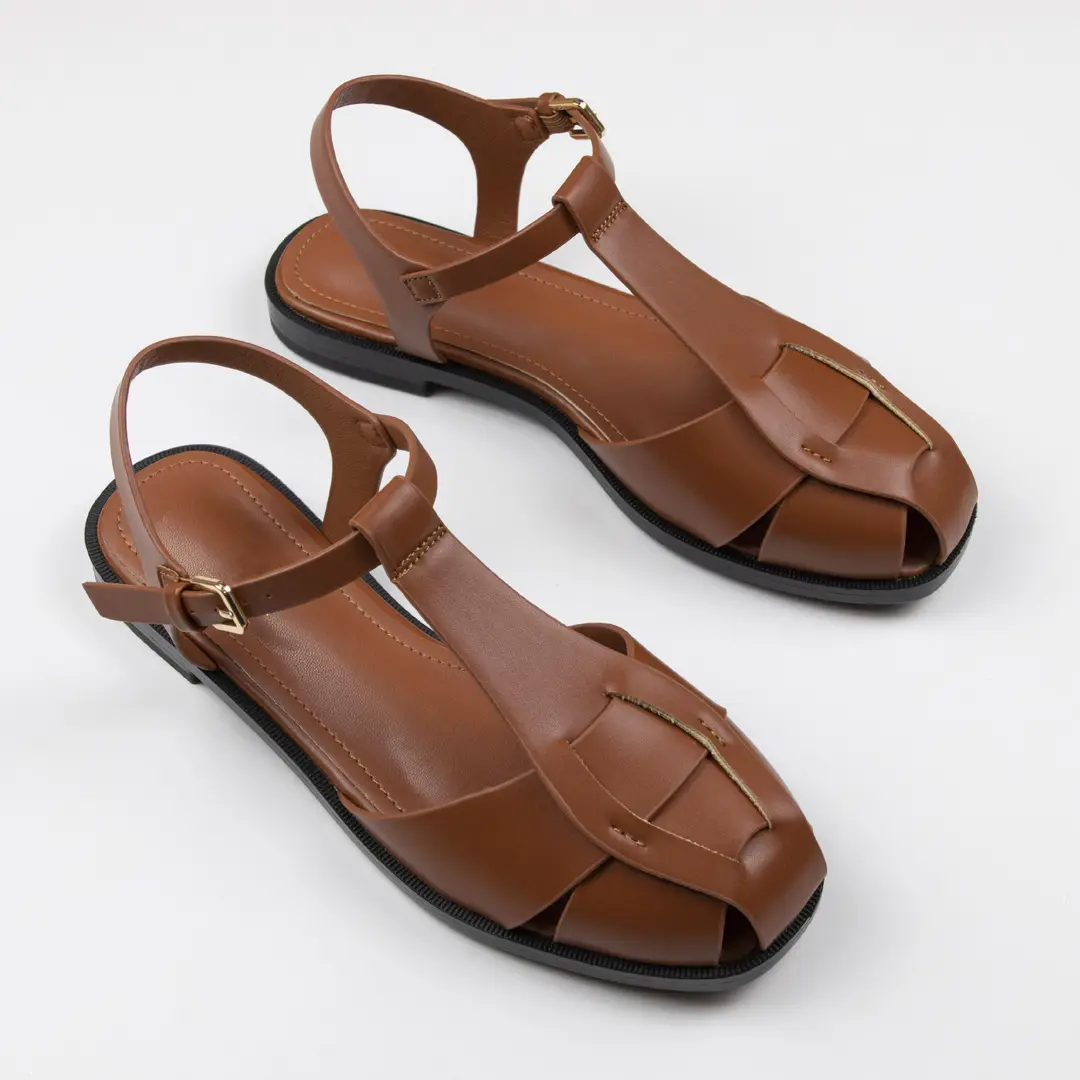 (Cross-border trading), women's sandals flat, women's slippers, Collection Year 2026, closed toe — chobi 6