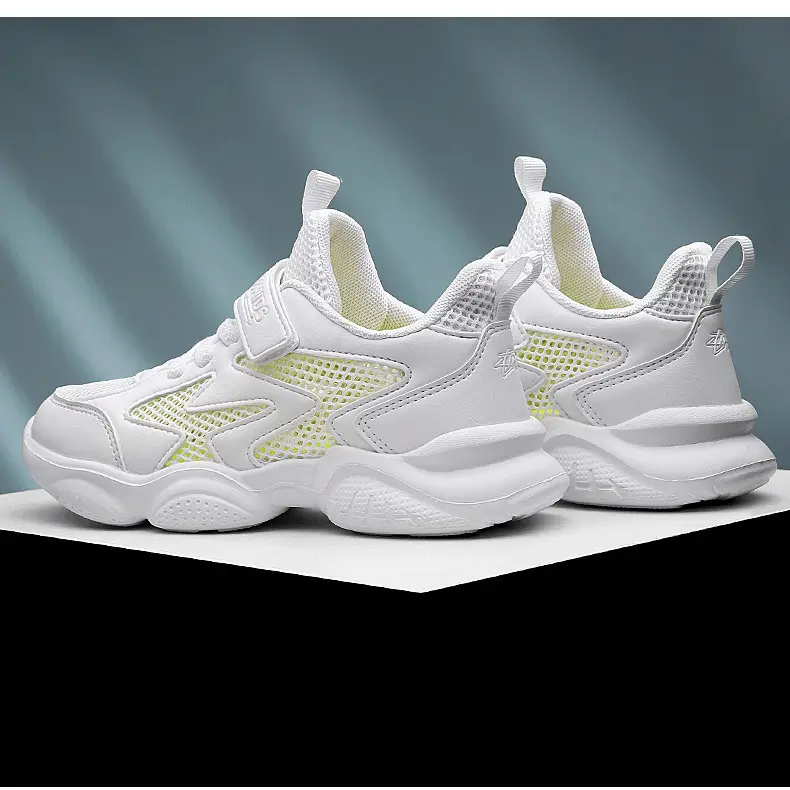 (Wholesale), children's white white shoes for boys, white sneakers for students, 2023 collection — chobi 21