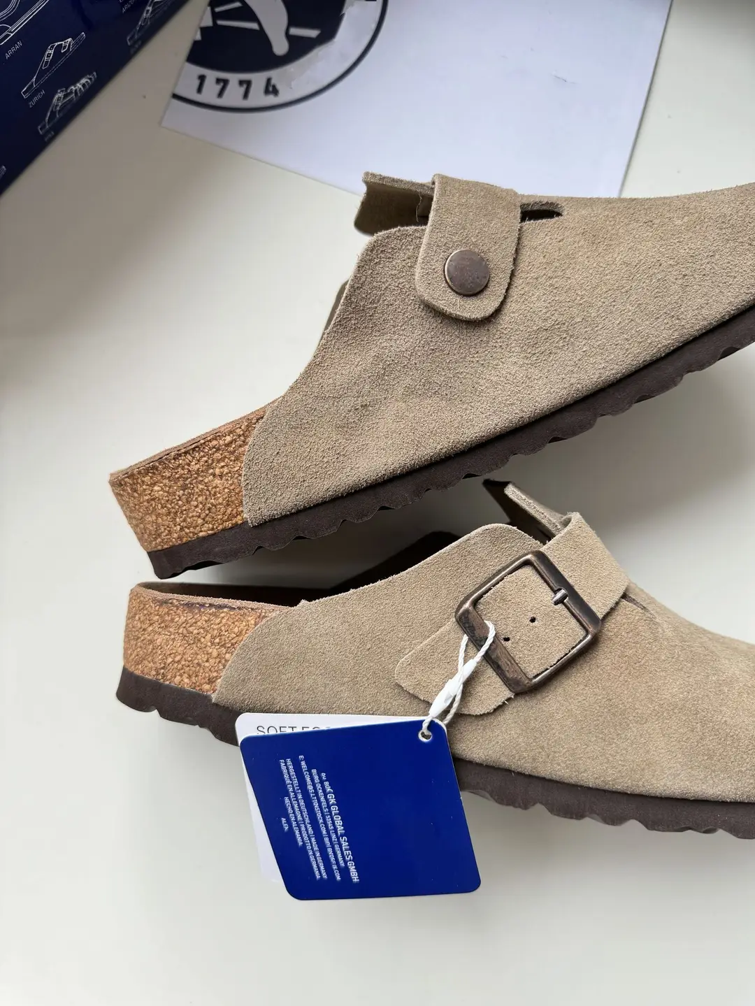 Sandals platform, slippers, suitable for spring and autumn, closed toe, genuine leather, suitable for outdoor wear — chobi 24