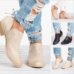 Women over -the -knee boots 2020 autumn and winter new rough heels high -heeled small, lean fluff boots women's side zipper long and winter — chobi 27