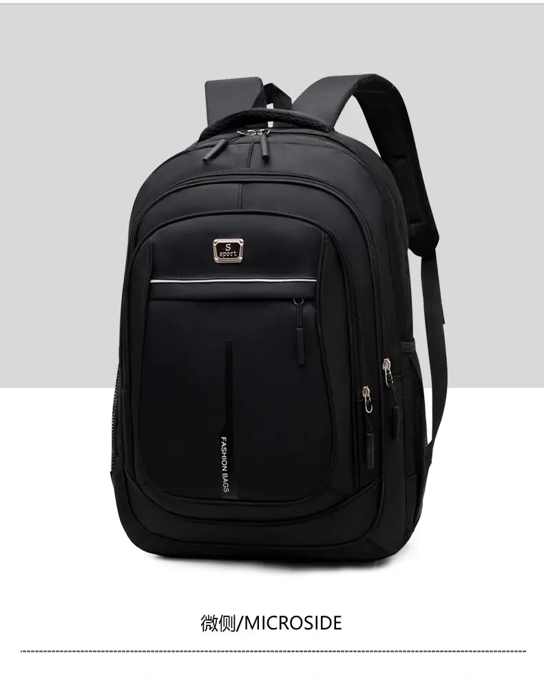 (Cross-border trading), casual backpack, laptop, travel bag, simple and elegant design, business version — chobi 27