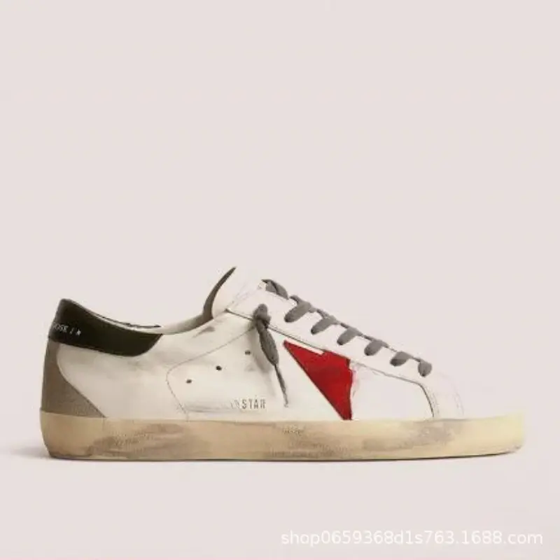 Leather white sneakers with hidden heel for men and women — chobi 10