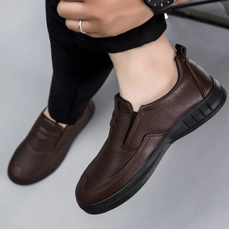 (Cross-border trading), casual shoes, loafers, slip-ons for walking, for middle age — chobi 18