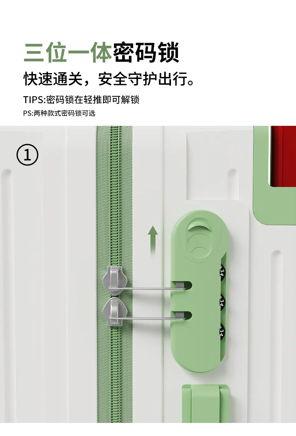 Suitcase, universal travel bag — chobi 12