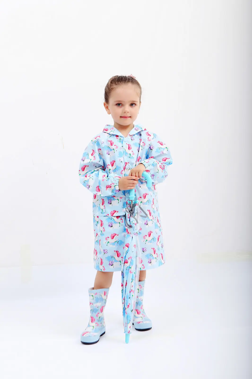 Promotion Cross -border INS Explosion Penguin Sky Horse Leopard Rain Rain Boots Rubber Waterproof ENBIHOUSE Children's Rain Shoes — chobi 20