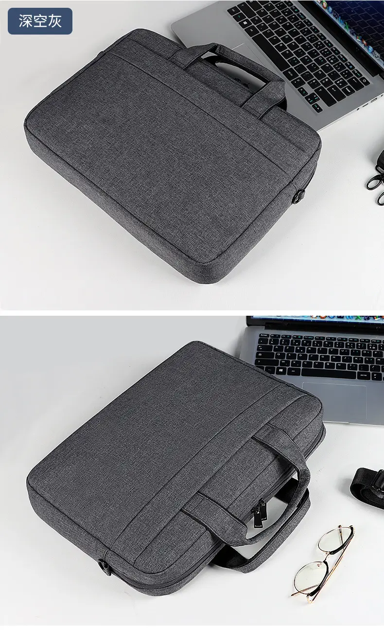 (Wholesale), one-shoulder bag, laptop, waterproof bag for men and women, 131415.6 inch, logo printing service — chobi 24