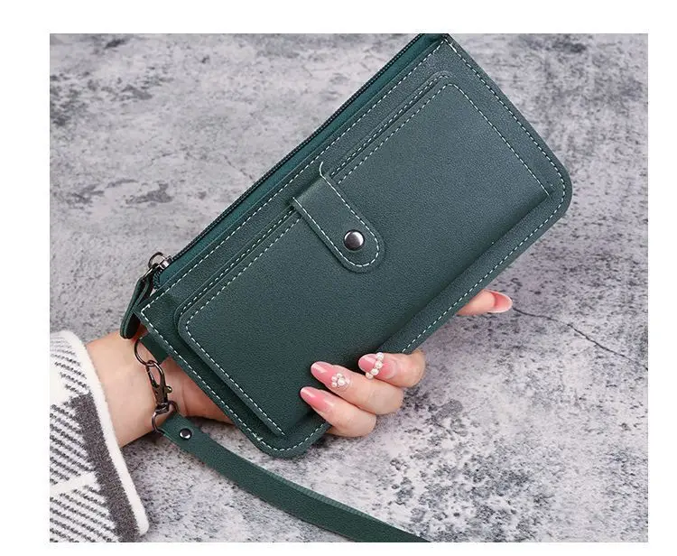 Wallet, shoulder bag, capacious card holder, universal coins, Japanese and Korean — chobi 11