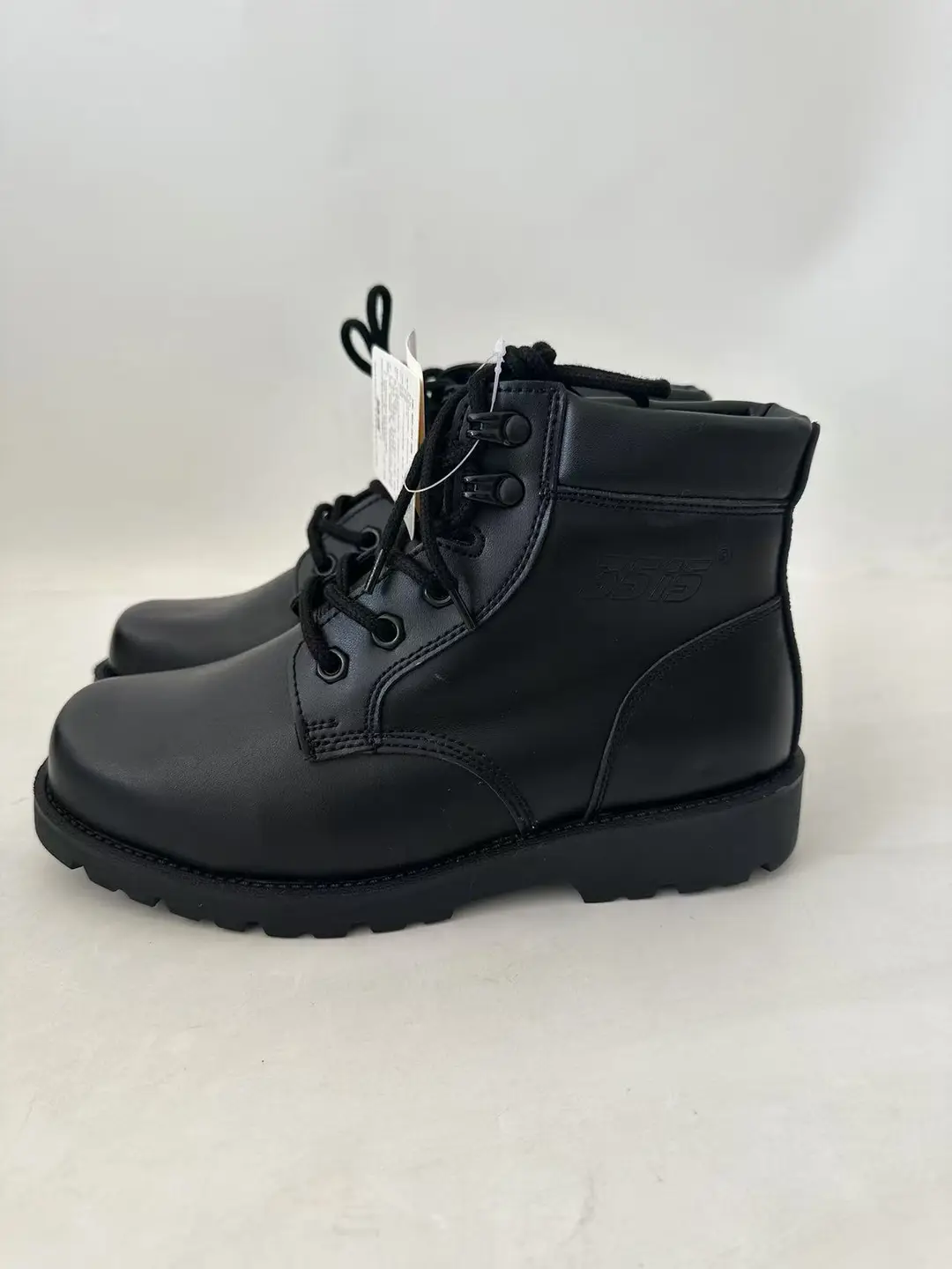 3515 Jihua winter cotton shoes men's cowhide thickened military hook wool boots plus velvet warm short boots snow boots leather boots — chobi 2