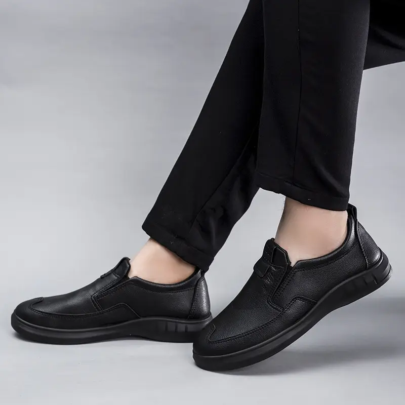 (Cross-border trading), casual shoes, loafers, slip-ons for walking, for middle age — chobi 12