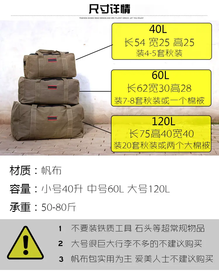 Big capacious handheld shopping bag, travel bag for moving, travel tent, sleeping bag, equipment — chobi 2