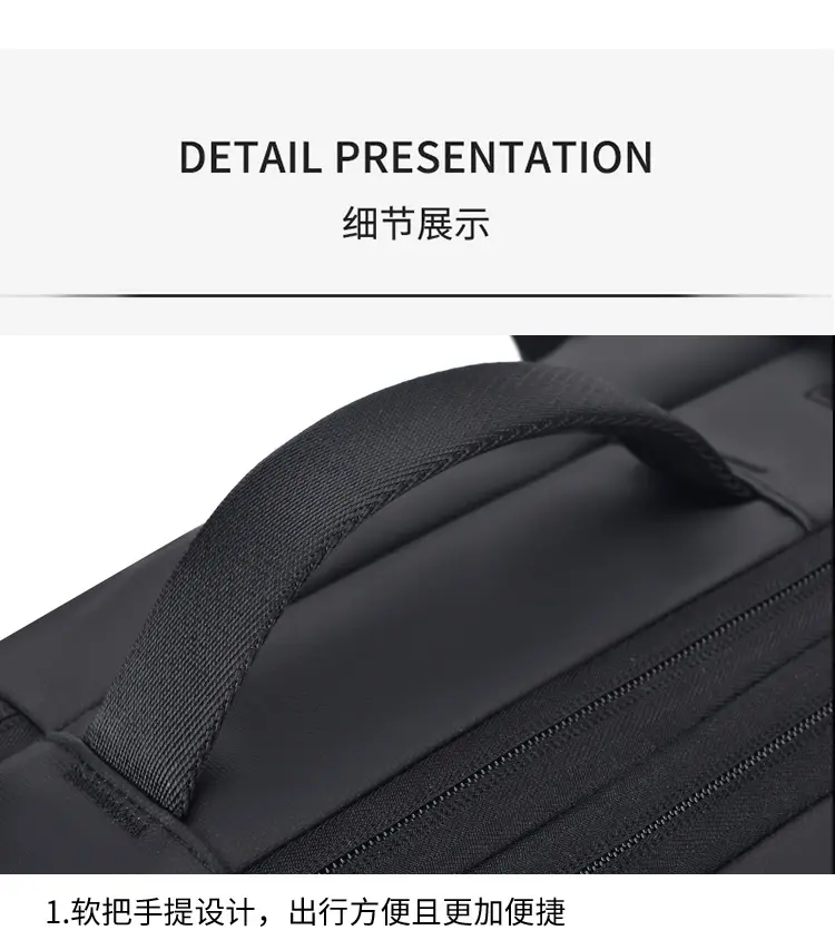Men's capacious backpack, suitcase for traveling, equipment bag, shoulder bag, laptop, business version, 17 inch — chobi 20