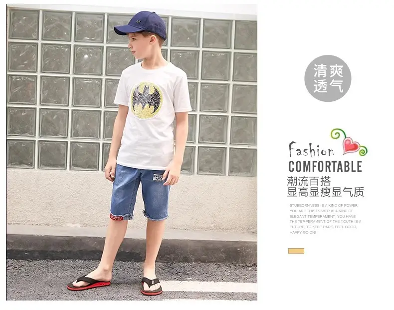 (Cross-border trading), children's summer slippers for boys, non-slip flip flops, beach footwear, mule flat, suitable for outdoor wear, soft sole, fam — chobi 21