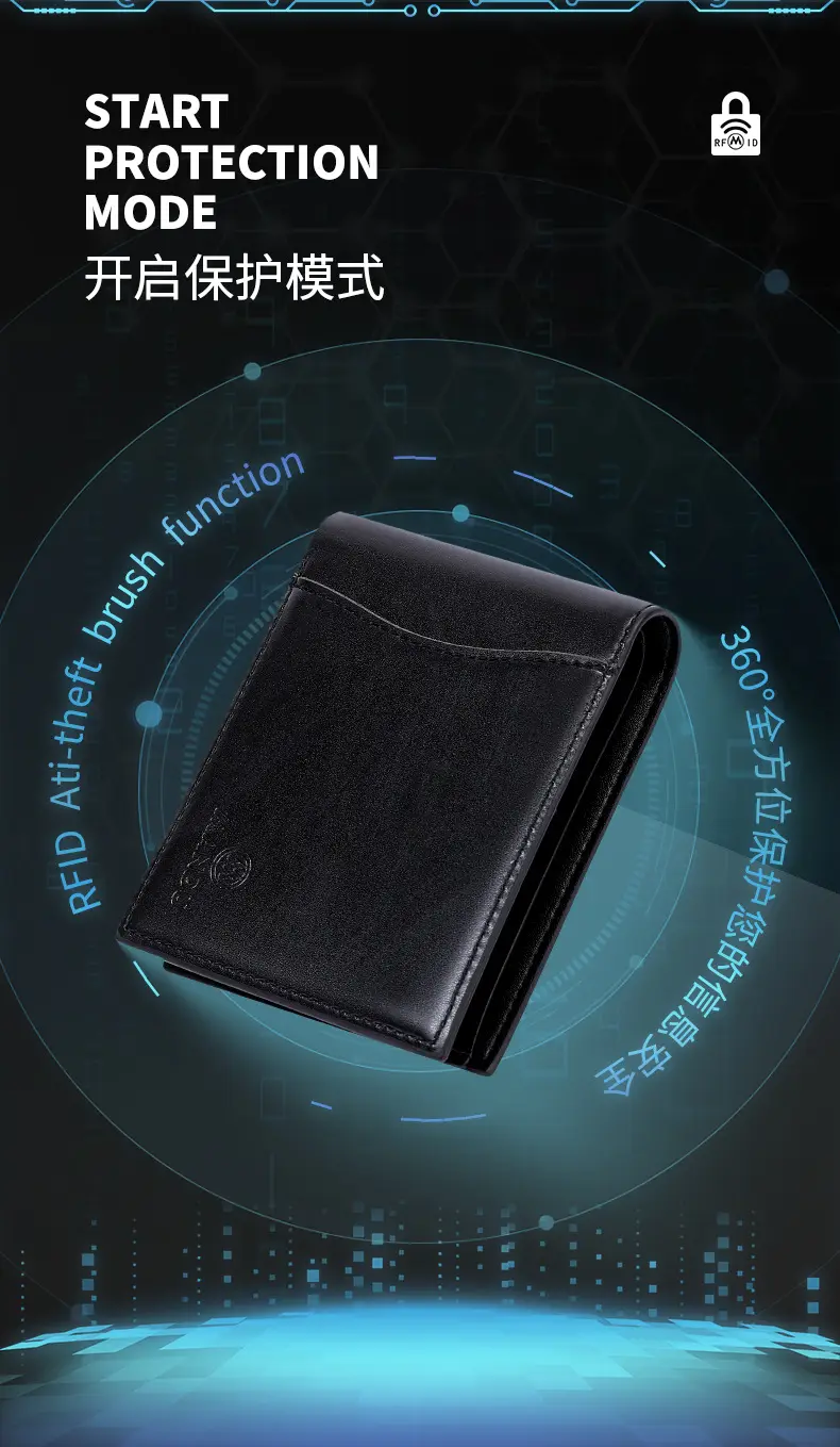 (Cross-border trading), men's fashionable capacious wallet, high-quality style — chobi 3