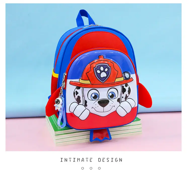 School bag for early age, cartoon backpack, card holder for men and women, 3-6 years — chobi 25