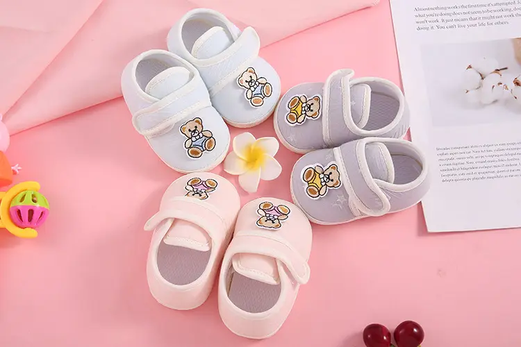 Spot hot baby shoes anti-slip toddler shoes beef tendon soft sole baby shoes children's shoes newborn shoes baby full moon shoes — chobi 15