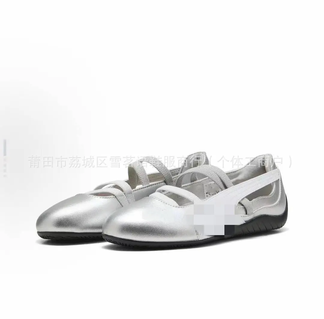 PM Park Chae Young Rose's racing ballet shoes, dance shoes, retro low-top women's shoes, versatile casual thin-soled shoes — chobi 18
