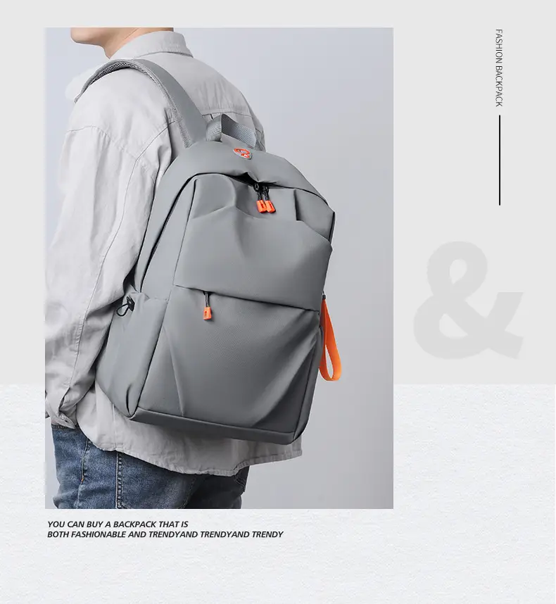 Capacious backpack, water repellent bag for traveling, laptop — chobi 18