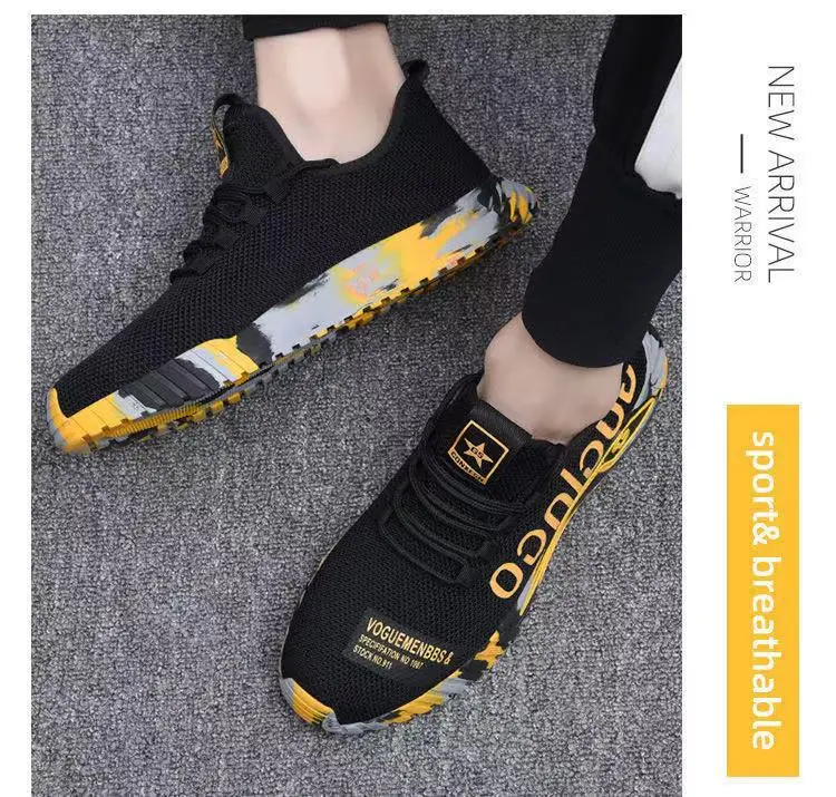 Men's breathable running sneakers — chobi 19