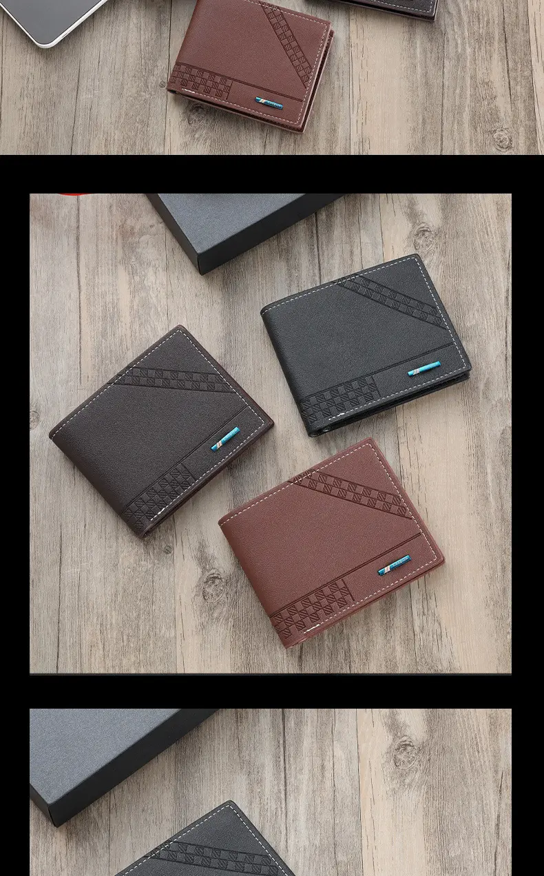 Men's retro fashionable capacious wallet — chobi 11