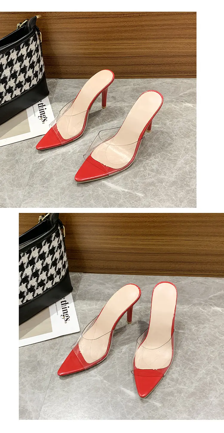(Cross-border trading), fashionable women's slippers, sneakers, sandals stiletto heels, 2022 collection, European style, plus size, dropshipping avail — chobi 15