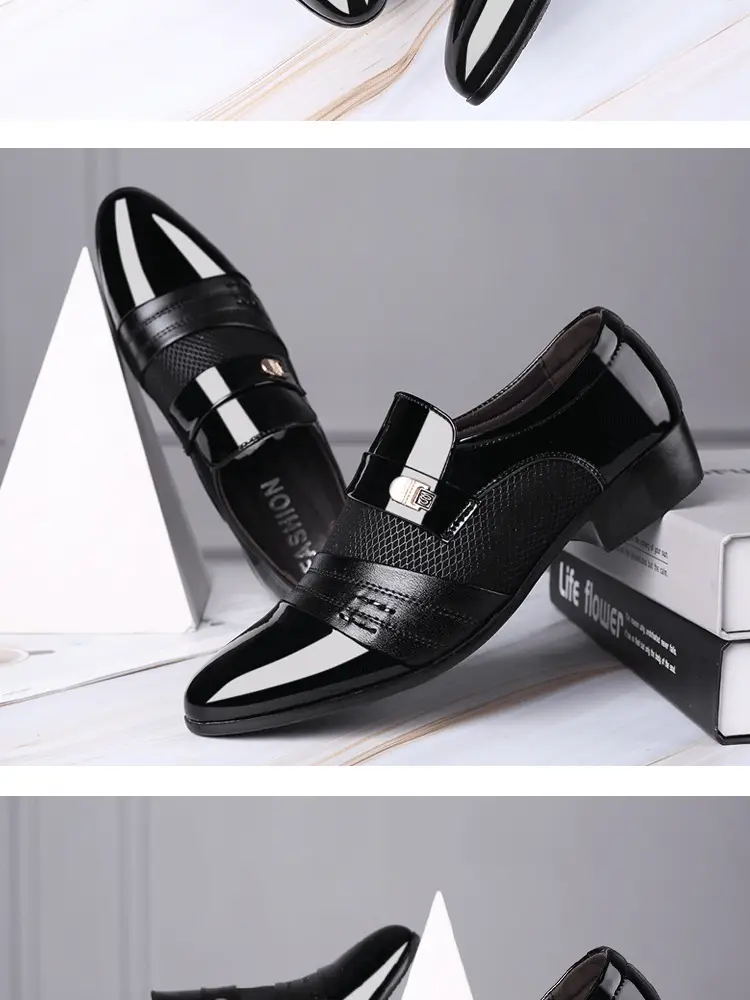 Men's casual footwear, classic suit jacket, universal wedding shoes, 2021 collection, plus size, dropshipping available — chobi 16
