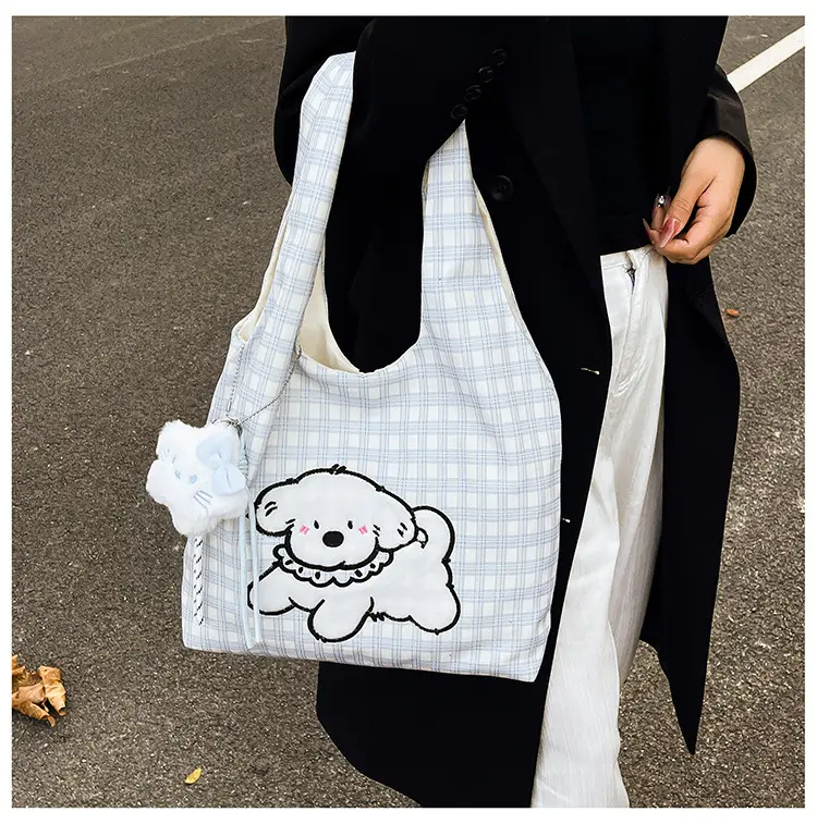 Cute cartoon universal shoulder bag to go out, one-shoulder bag — chobi 26