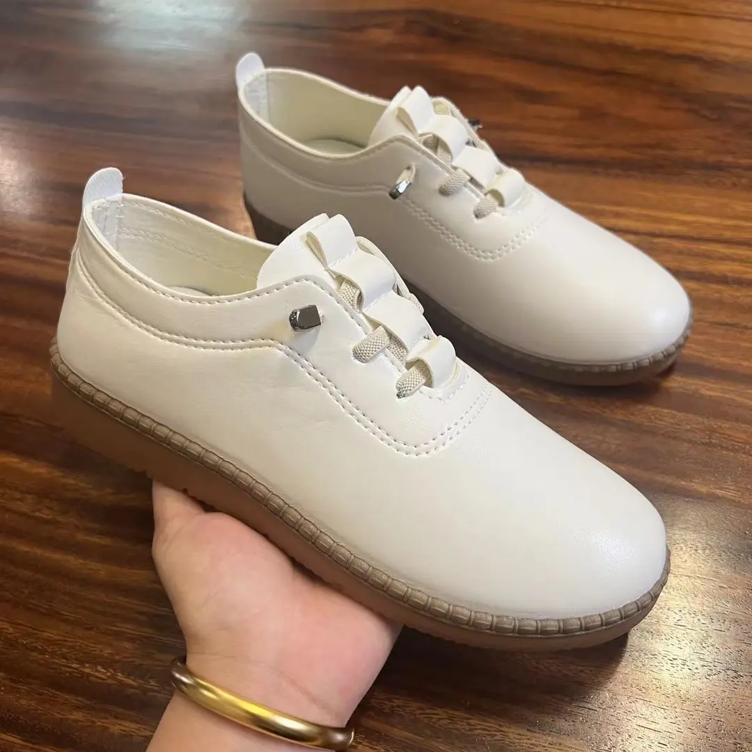 (Cross-border trading), autumn lightweight “mom shoes”, sneakers flat, women's universal casual footwear, suitable for spring and autumn, easy to put  — chobi 9