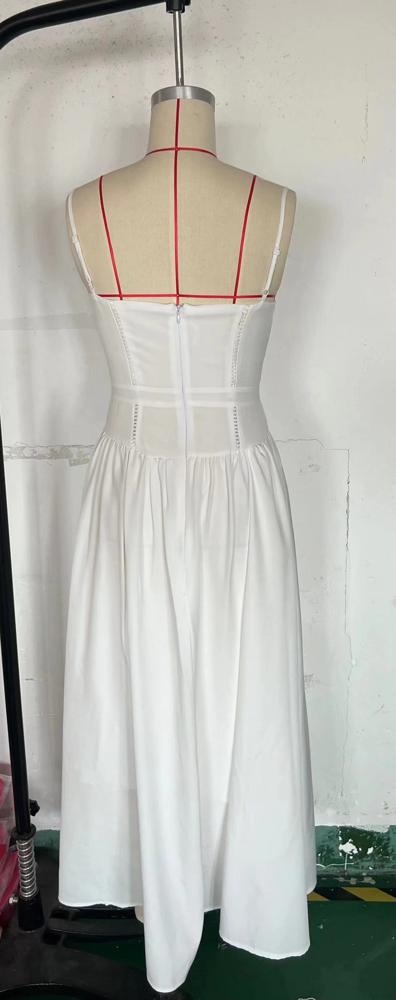 Elegant fashionable dress, skirt, high-quality style, french style, lifting effect, floral print — chobi 21
