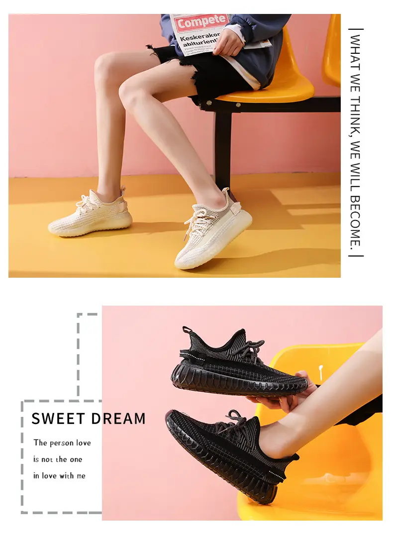 Breathable fashionable running sneakers, soft sole — chobi 38
